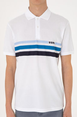 Erkek Regular Fit Polo Yaka Beyaz Ti__rt Sepette S_rpriz _ndirim - U.s. polo assn фото 6