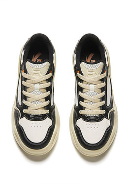 Кеды Бежевый/Черный