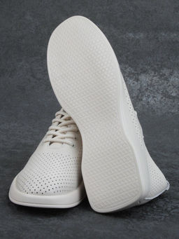 03-YD8-1D LT. BEIGE Полуботинки женские (натуральная кожа)