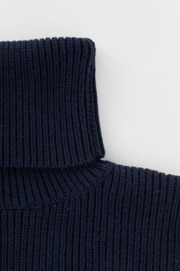 ЕВ 28004/24ш/темно-синий шарф-манишка жен