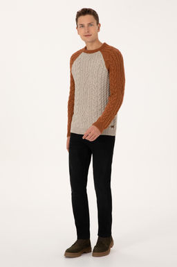 Erkek Regular Fit Bisiklet Yaka Ta_ Kazak - U.s. polo assn фото 4