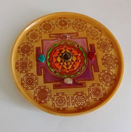 Подставка под благовония Шри Янтра Символ процветания успеха и изобилия