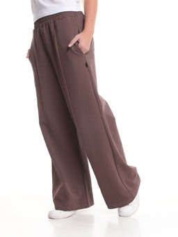 Брюки для девочки со строчкой 22-1565 шоколад - Mini maxi фото 11