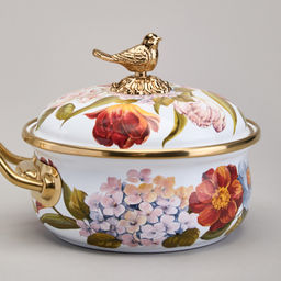 КОВШ AGNESS ЭМАЛИРОВАННЫЙ, СЕРИЯ ФЛАНДРИЯ, 14СМ / 0,9Л  фото 6