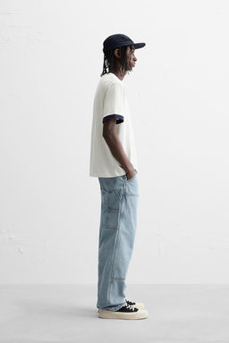 JEANS WITH CARPENTER POCKET - Zara фото 22