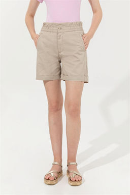 U. S. Polo Assn Женские тканые бермуды цвета хаки Капри - U.s. polo assn фото 2