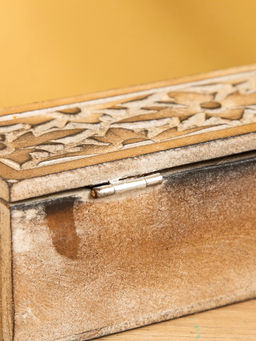 Шкатулка Цветы, 20?7?6 см, МДФ