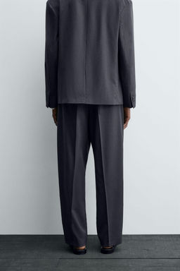 PLEATED SUIT TROUSERS - Zara фото 3