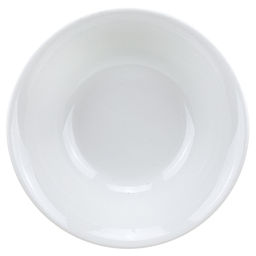 Салатник фарфоровый 680мл, д18см, h6см, белье (Россия)