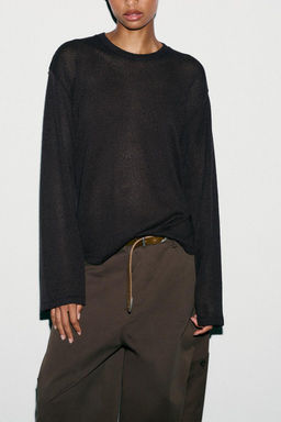 CUT-OUT KNIT TOP - Zara фото 20