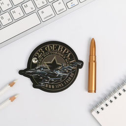 Подарочный набор, блокнот 32 листа и ручка-пуля 23 февраля: Самому сильному - Artfox фото 2