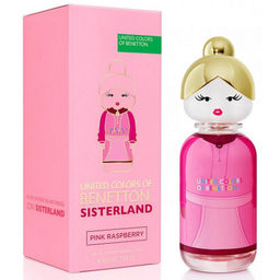 BENETTON SISTERLAND PINK RASPBERRY w EDT 80 ml M, туалетная вода