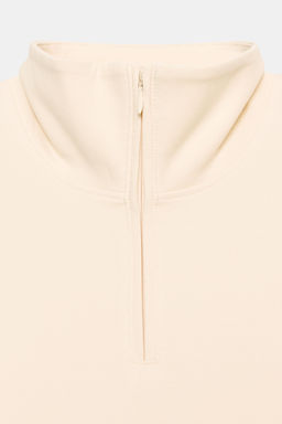 SUDADERA POLO INTERLOCK / Mantequilla - Zara фото 5