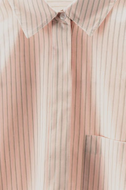 STRIPED COTTON SHIRT - Zara фото 6