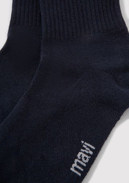 Lacivert Soket Corap - Mavi фото 2