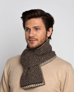 Шарф из шерсти яка 5W10003