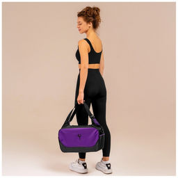 Сумка для йоги Sangh, 482518 см, цвет фиолетовый фото 4