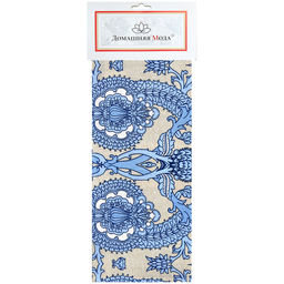 Грация Полотенце рогожка 50х70см, хлопок Премиум 186г/м2, Домашняя мода (Россия)  фото 3