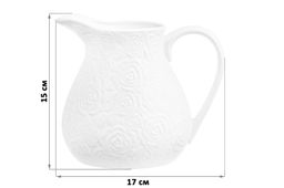 Кувшин 1,2 л 17*13,5*15 см "Розы"