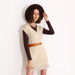 Ремень женский, ширина 3,5 см, винт, пряжка метал, цвет рыжий - Simaland фото 3