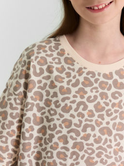 Футболка для девочек леопардовая - Mark formelle фото 5