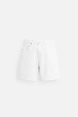 REGULAR FIT DENIM BERMUDA SHORTS - Zara фото 39