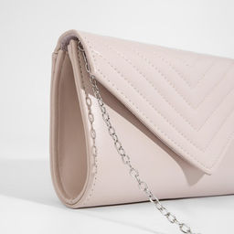 Сумка-клатч на клапане, цвет бежевый - Simaland фото 5