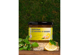 Варенье из лимона и имбиря Традиционное, 290 г