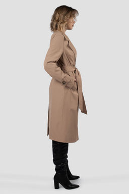 03-3425 Плащ женский (пояс) - El podio фото 7