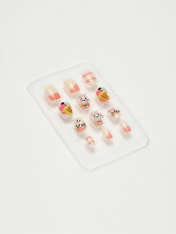 Детские накладные ногти «Корги», 12 шт.