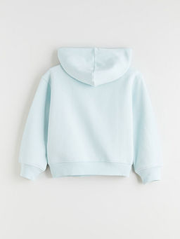 Kap??onlu K?z ?ocuk Sweatshirt