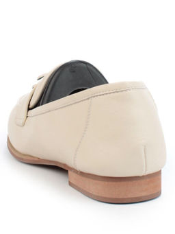 06-PDJ70-2 BEIGE Туфли женские (натуральная кожа)