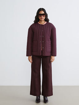 Bisiklet Yaka Oversize Kad?n Mont