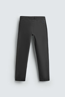 PANTAL?N CHINO SKINNY FIT / Gris antracita - Zara фото 7