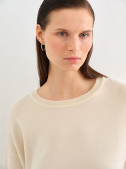 Conso/KJM 230621 - light beige Джемпер женский фото 2