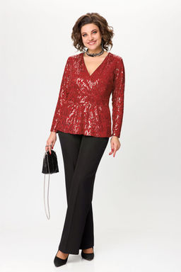 Костюм LADY SECRET 2976 рубиновый/черный