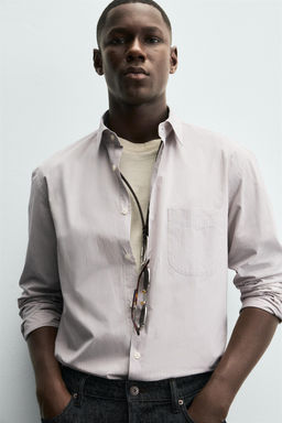 STRIPED JACQUARD SHIRT - Zara фото 5