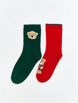 Y?lba?? Temal? Kad?n Soket ?orap 2li