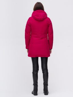 Парка MTFORCE бордового цвета 2074Bo  фото 7