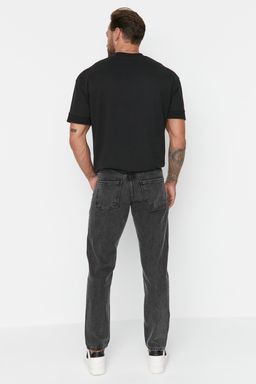 TRENDYOL MAN Antrasit %100 Pamuk Straight Fit Jeans TMNAW23JE00105 - Trendyolmilla фото 3