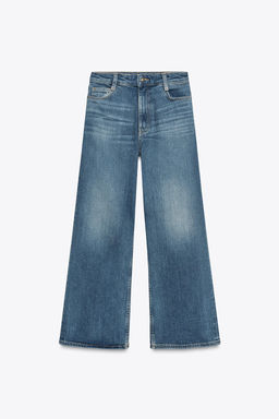 JEANS ZW COLLECTION WIDE LEG HIGH-WAIST - Zara фото 8