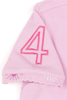 Девочки магнолия базовая поло Yaka T -Fork Неожиданная скидка в корзине - U.s. polo assn фото 4