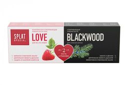 Набор зубных паст серии СПЛАТ Special LOVE BLACKWOOD 75мл x 2 - Splat фото 5