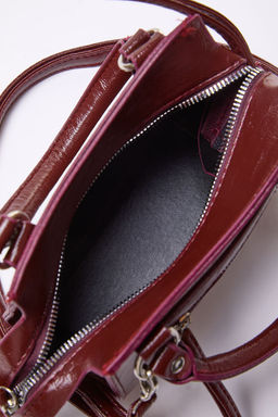 Bordo Capraz Ask?l? Kad?n Mini Boy Tote Canta TWOAW25OC00004