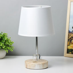 Настольная лампа Аэлита 1?40 Вт E14 оранжевый 18?18?31 см RISALUX