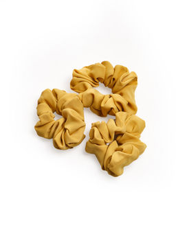 Резинка для волос (3шт) DH2024 горчица