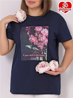 футболка 1ЖДФК3956001 - Апрель фото 4