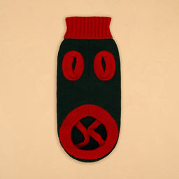 Свитер для животных Рога удачи, размер L (ДС 35 см, ОШ 29, ОГ 29-49), зелёный - Пижон фото 11