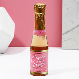 Подарочный набор косметики Самой лучшей: гель для душа и шампунь для волос шампанское, 2?250 мл, Чистое счастье  фото 3