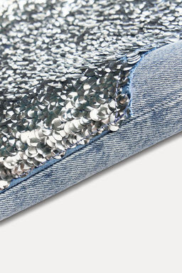 ZW COLLECTION SEQUINNED JEANS - Zara фото 6